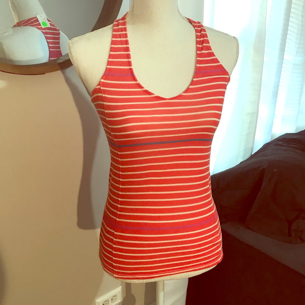 BDG Striped Racerback Tank Top